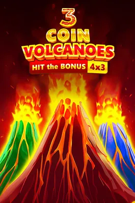 3 Coin Volcanoes tragamonedas explosiva CUSHION COM